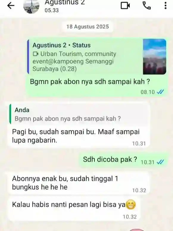 Testimoni Agustinus