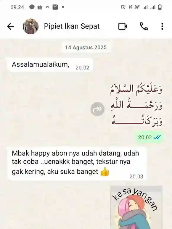Testimoni Pipiet