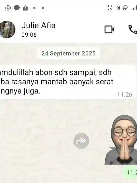 Testimoni Julie
